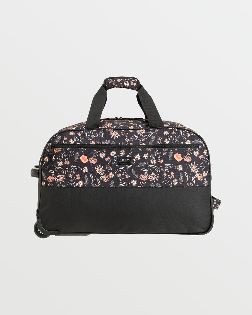 Women Roxy® Feel It All Rolling Duffel Bag Black | WEFG-69218