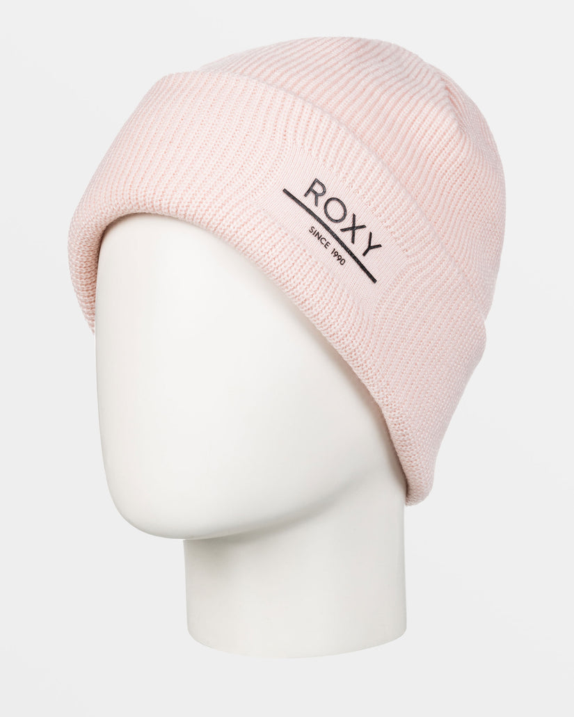 Women Roxy® Folker Rib Knit Beanie Pink | HCOT-89045