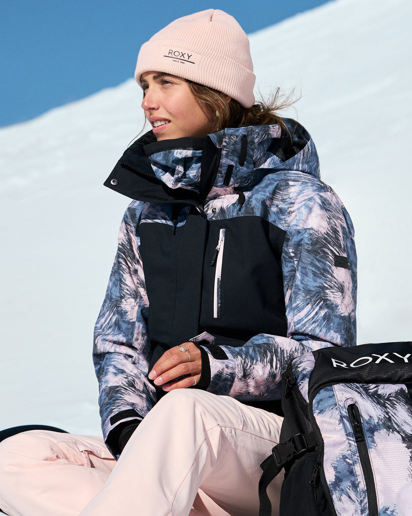 Women Roxy® Folker Rib Knit Beanie Pink | HCOT-89045