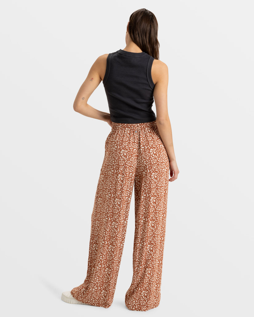 Women Roxy® Forever And A Day Wide Leg Pants Brown | XYAH-07892