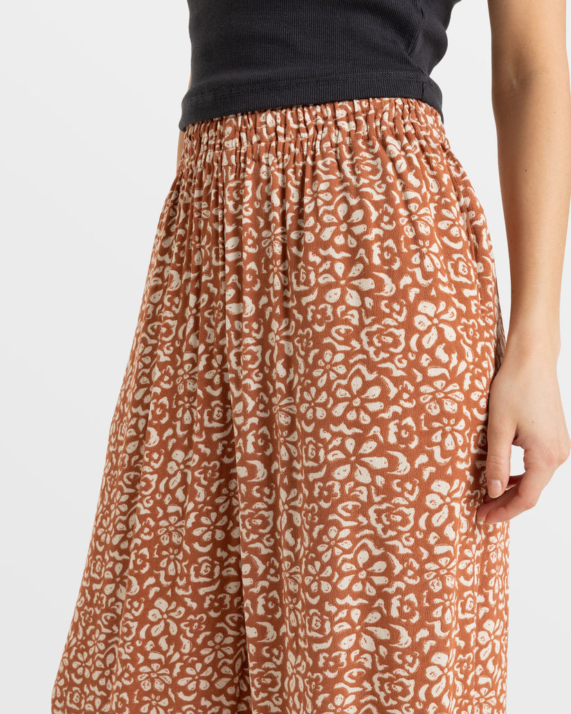 Women Roxy® Forever And A Day Wide Leg Pants Brown | XYAH-07892