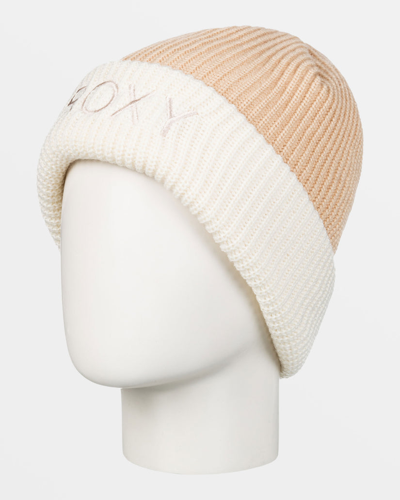 Women Roxy® Freja Cuff Beanie White | AOCW-16792