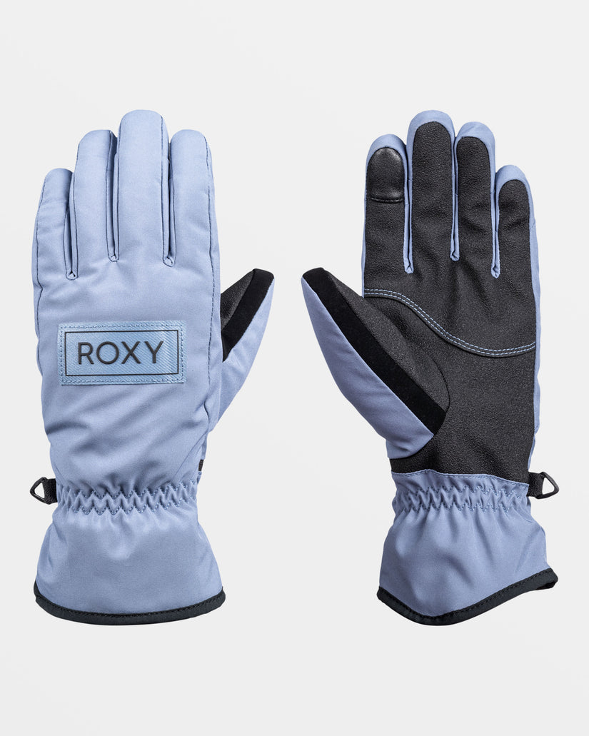 Women Roxy® Freshfield Insulated Gloves Snow Gloves Blue | FLMU-21490
