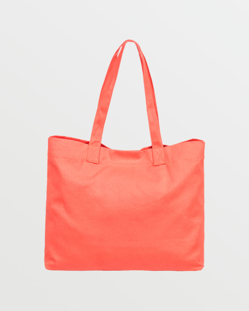 Women Roxy® Go For It Shopper Tote Bag Orange | ZORI-70213