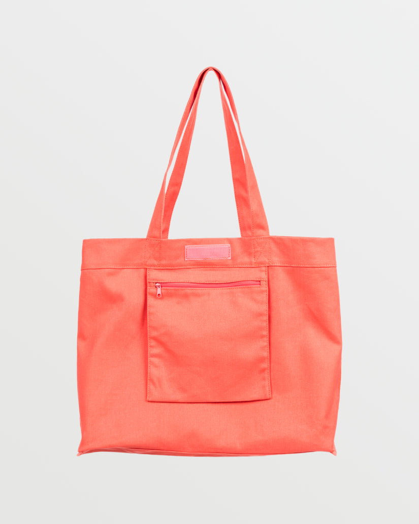 Women Roxy® Go For It Shopper Tote Bag Orange | ZORI-70213