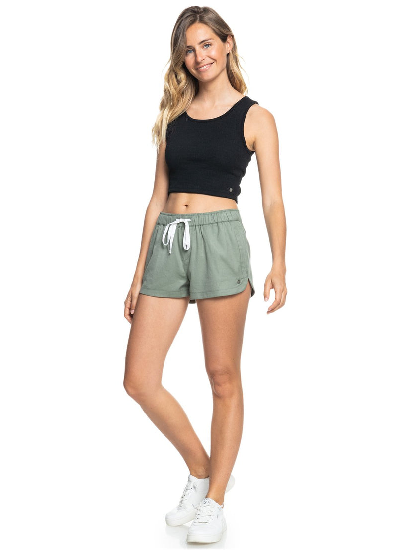 Women Roxy® Good Keepsake Crop Tops Black | VKHL-76134