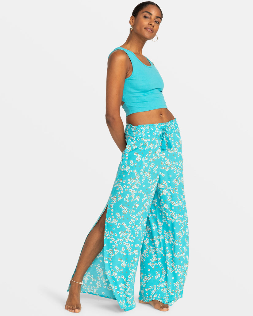 Women Roxy® Good Keepsake Crop Tops Blue | FWXP-27659