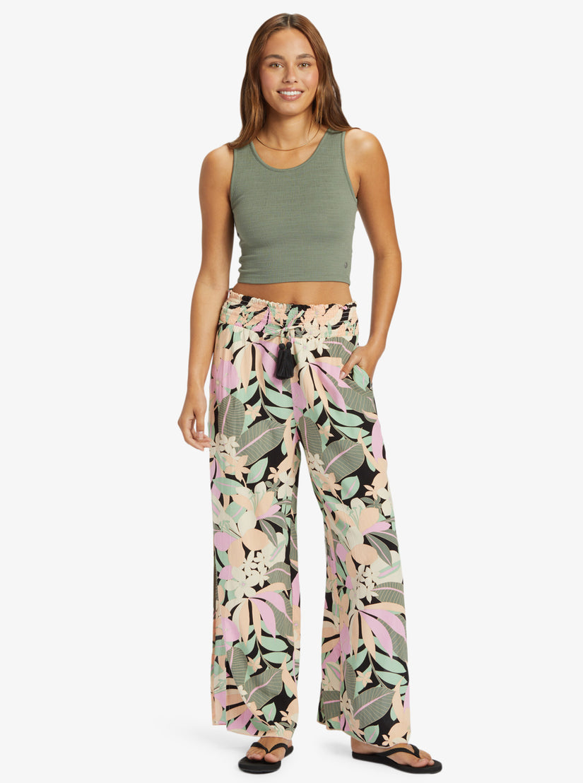 Women Roxy® Good Keepsake Crop Tops Green | RKZY-31584
