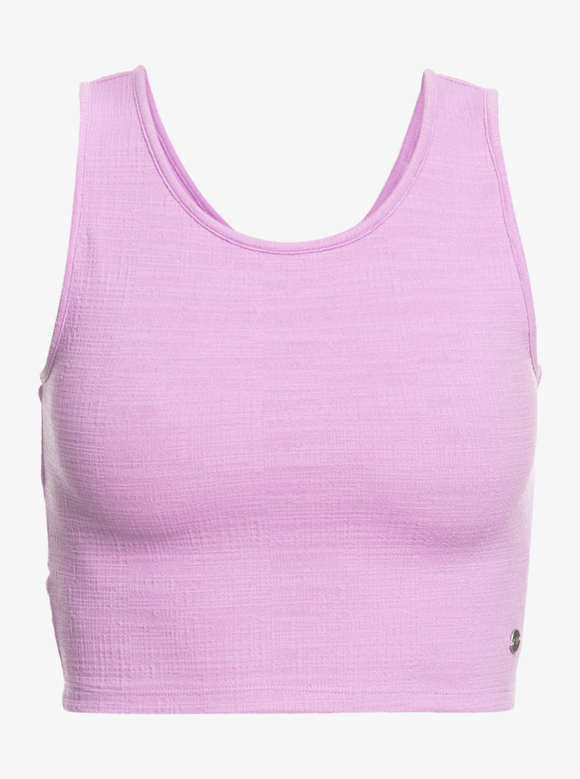 Women Roxy® Good Keepsake Crop Tops Purple | FHWM-81564