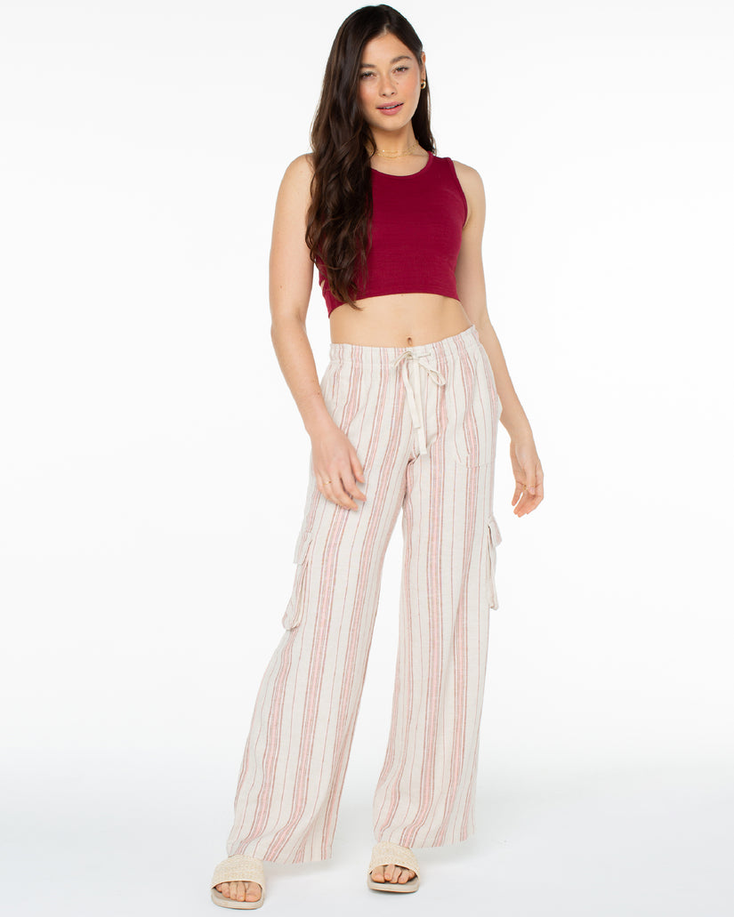 Women Roxy® Good Keepsake Crop Tops Red | UTMS-52130
