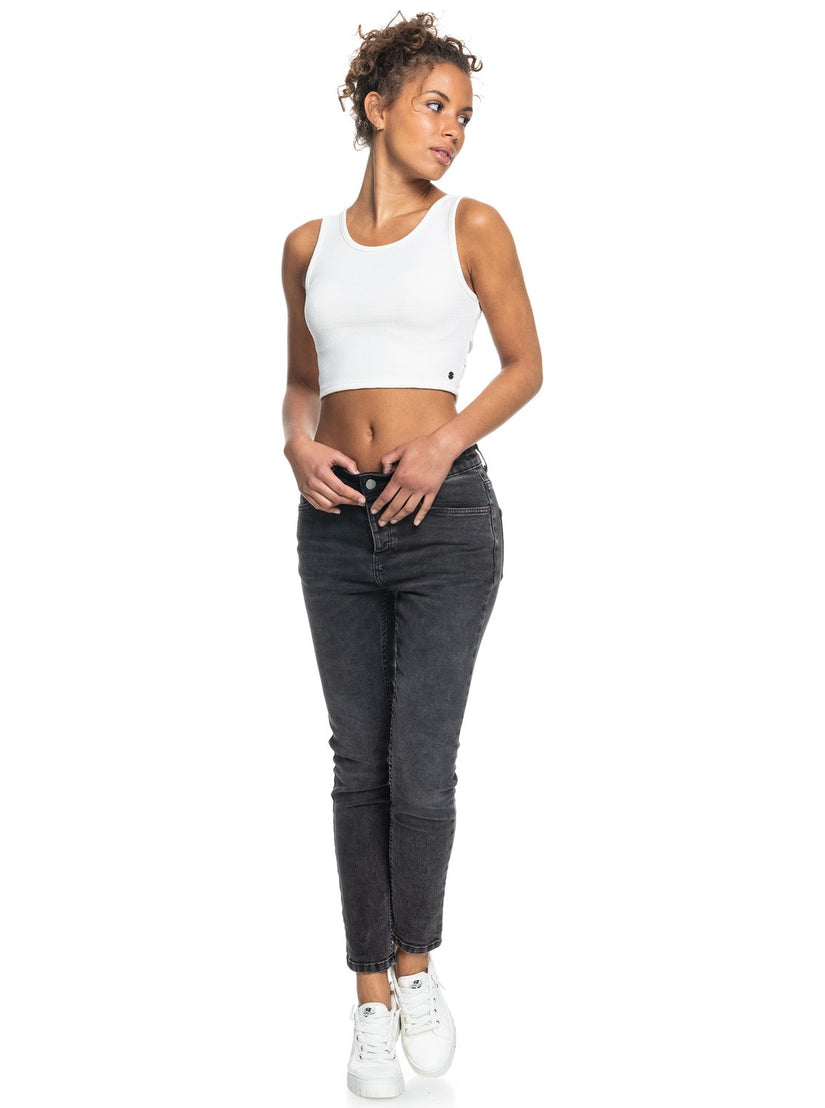 Women Roxy® Good Keepsake Crop Tops White | KBON-93172