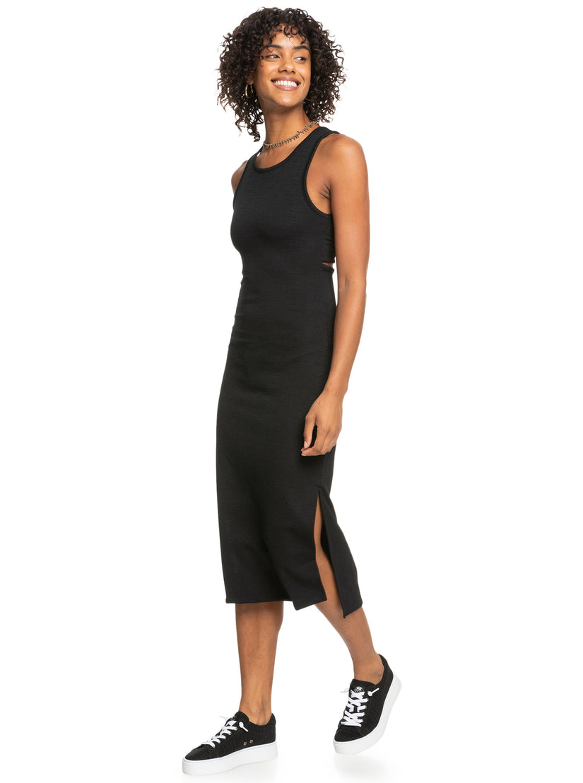 Women Roxy® Good Keepsake Midi Dress Dark Grey | CNAU-58409