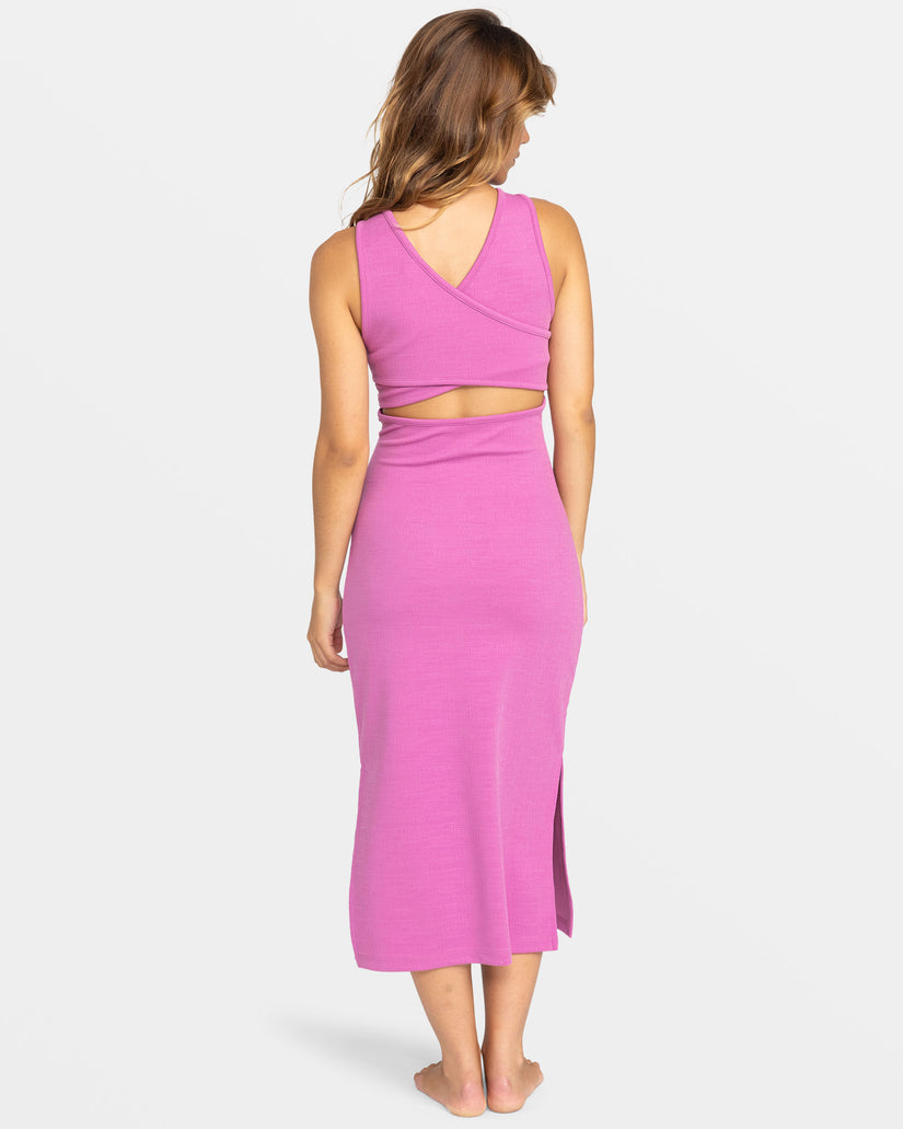 Women Roxy® Good Keepsake Midi Dress Purple | XMWN-37692