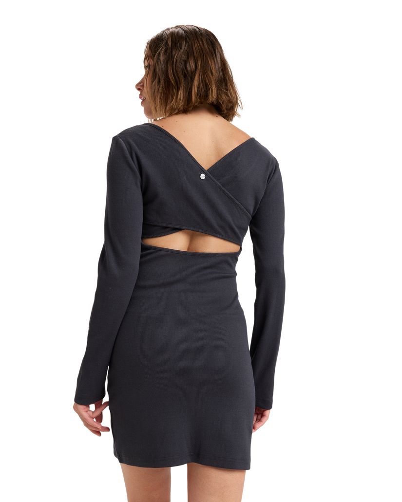 Women Roxy® Good Keepsake Mini Dress Black | XJOH-74912