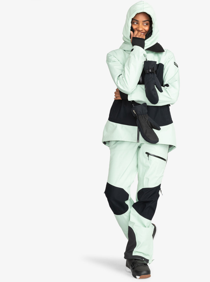 Women Roxy® Gore-Tex® Fizz Snow Gloves Black | NVGY-97231