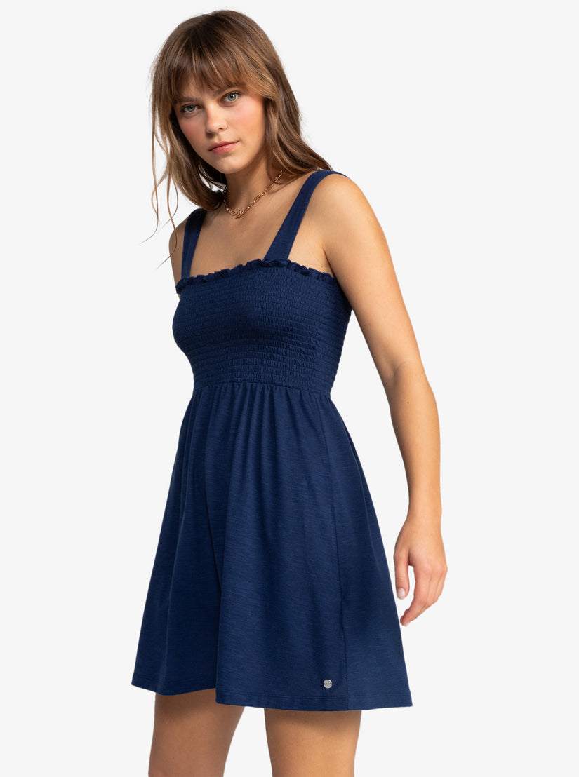 Women Roxy® Hanging 10 Dress Indigo | OPTE-23140