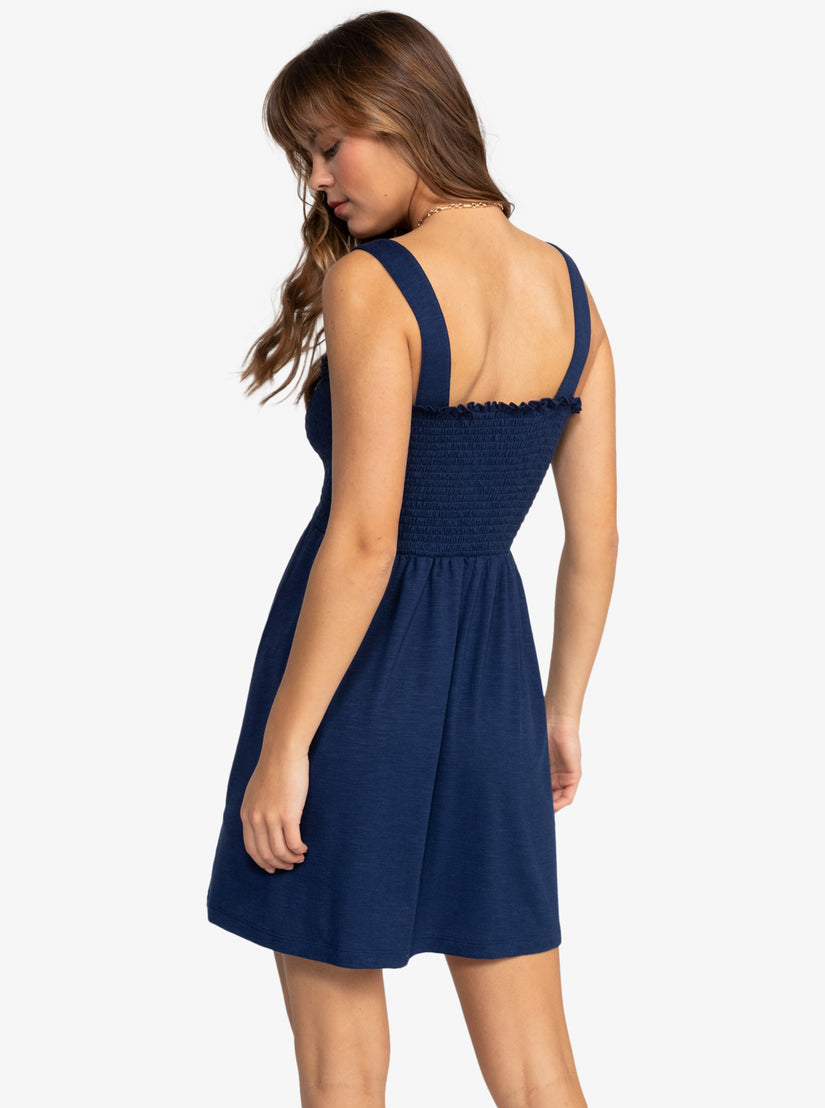 Women Roxy® Hanging 10 Dress Indigo | OPTE-23140