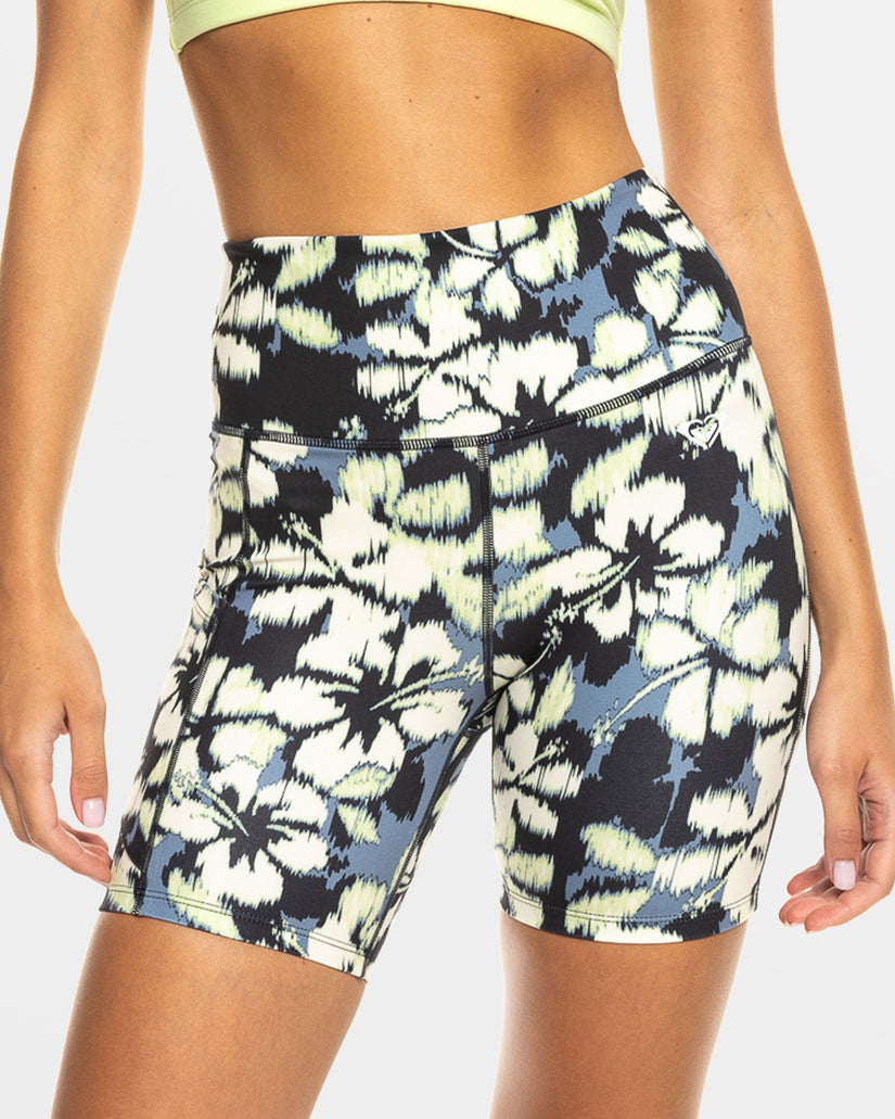 Women Roxy® Heart Into It Technical Shorts Flower | HGTL-34027
