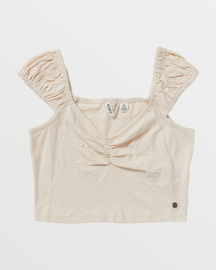 Women Roxy® Hibiscus Honey Crop Tops Orange | SQOJ-10427