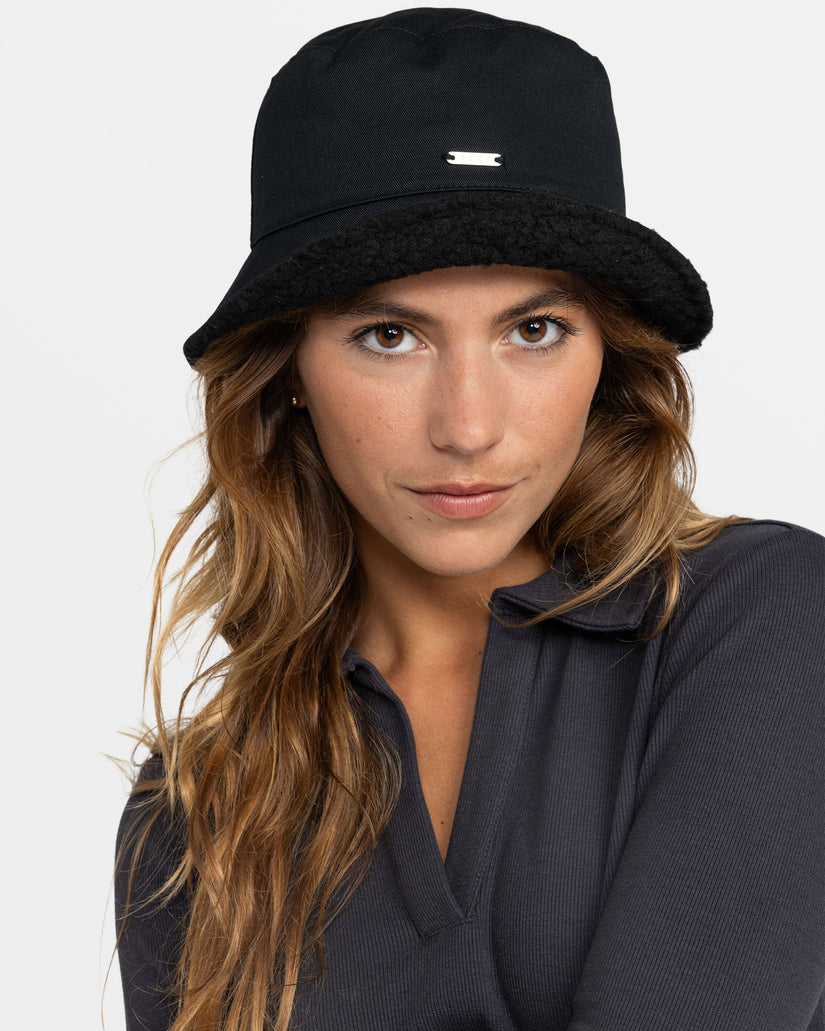 Women Roxy® High Dance Morning Bucket Hats Black | VOSN-32076