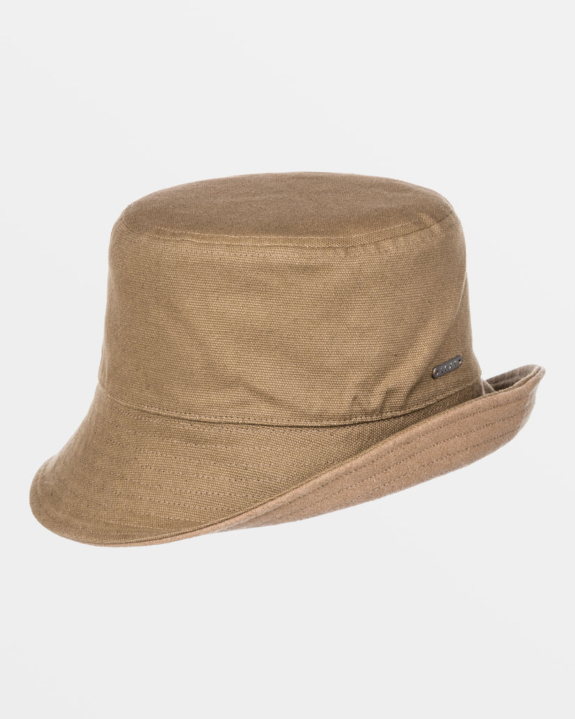 Women Roxy® High Dance Morning Felt Bucket Hats Brown | QTCA-43250