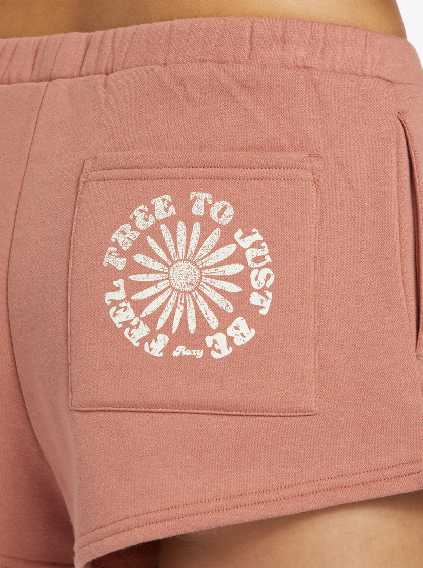 Women Roxy® Hike Elastic Waist Shorts Pink | NWDG-91547