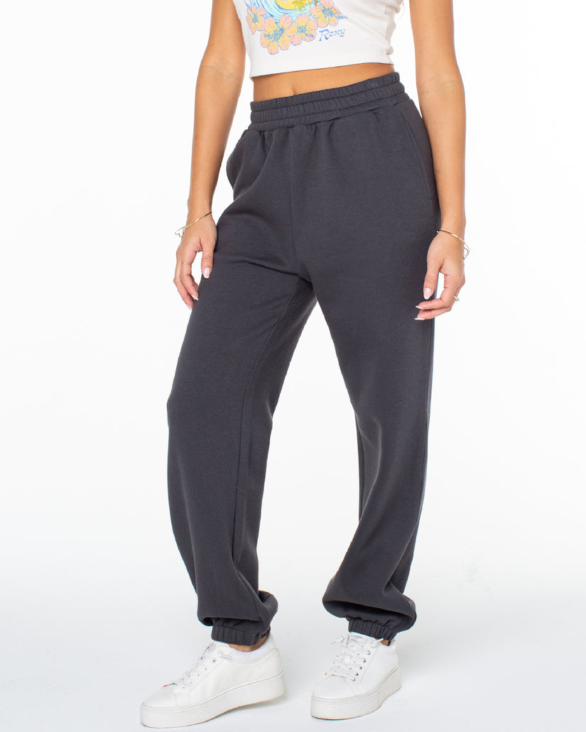 Women Roxy® Hike Jogger Sweatpants Black | RJFO-62179