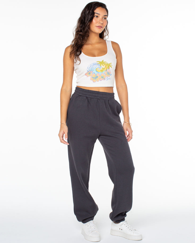 Women Roxy® Hike Jogger Sweatpants Black | RJFO-62179