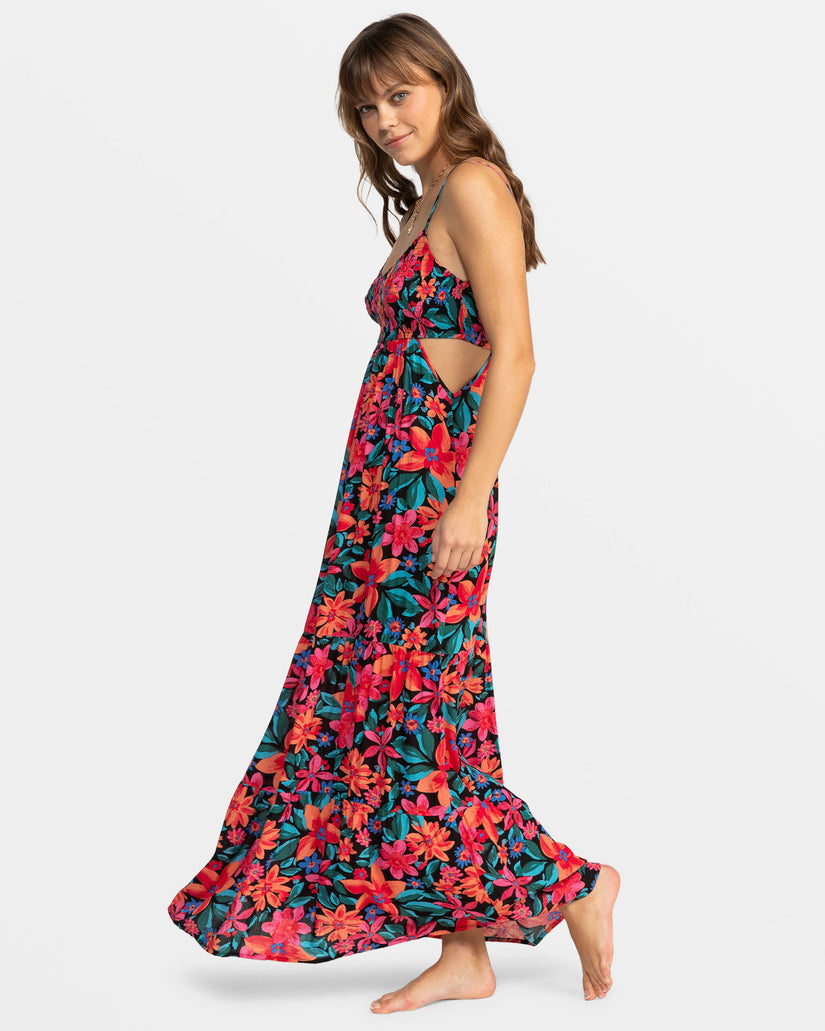 Women Roxy® Hot Tropics Flowy Maxi Dress Flower | VGNY-83941