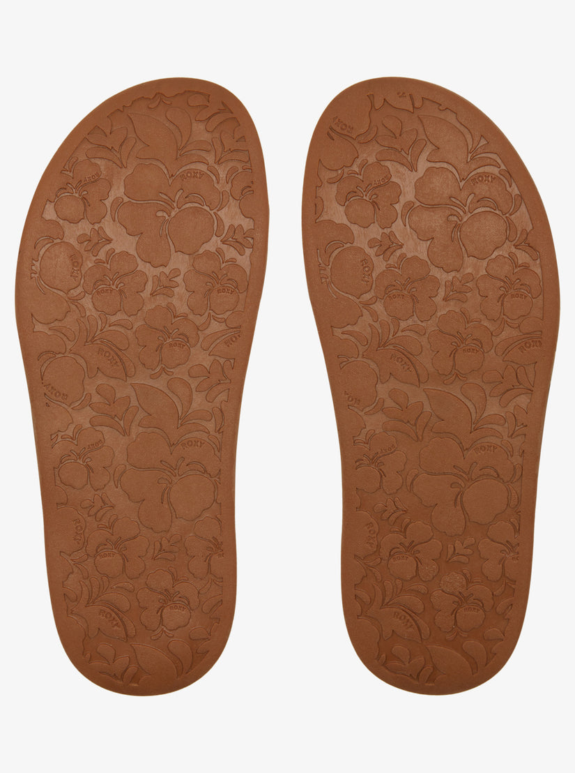 Women Roxy® Into Summer Slide Sandals Beige | OTMH-83069