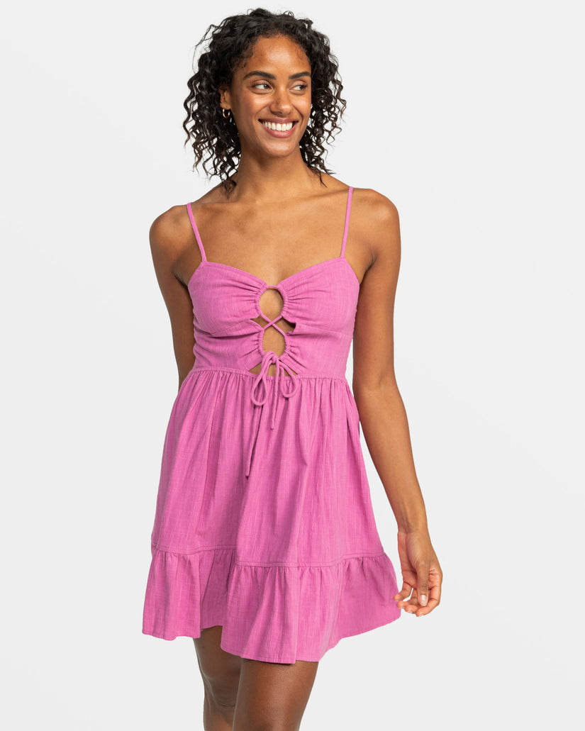 Women Roxy® Jasmine Breeze Mini Dress Pink | GYJN-68273