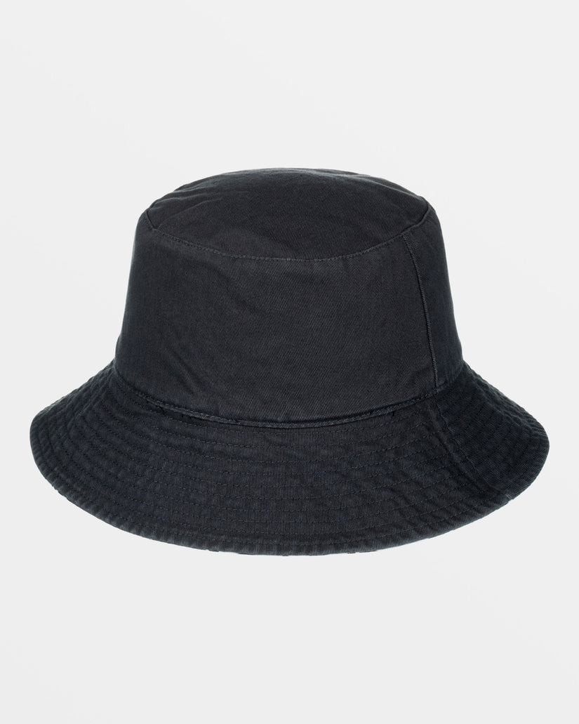 Women Roxy® Jasmine Paradise Reversible Bucket Hats Black | QZVW-25970
