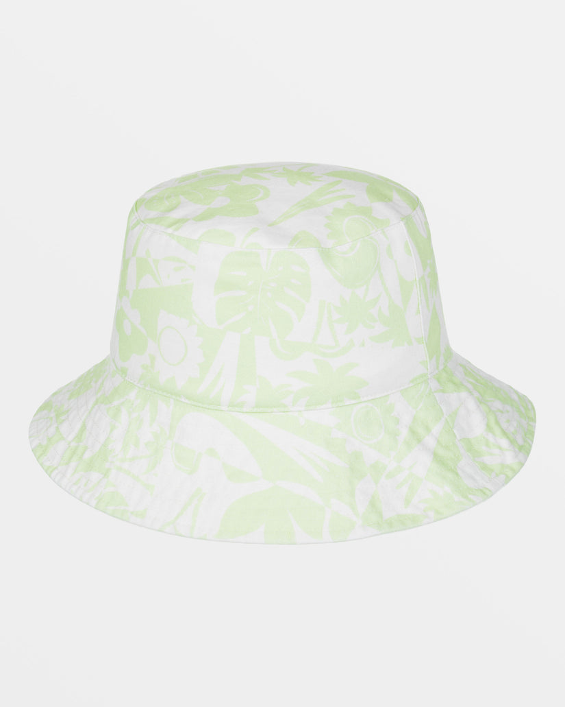 Women Roxy® Jasmine Paradise Reversible Bucket Hats Mint | ONRC-25043