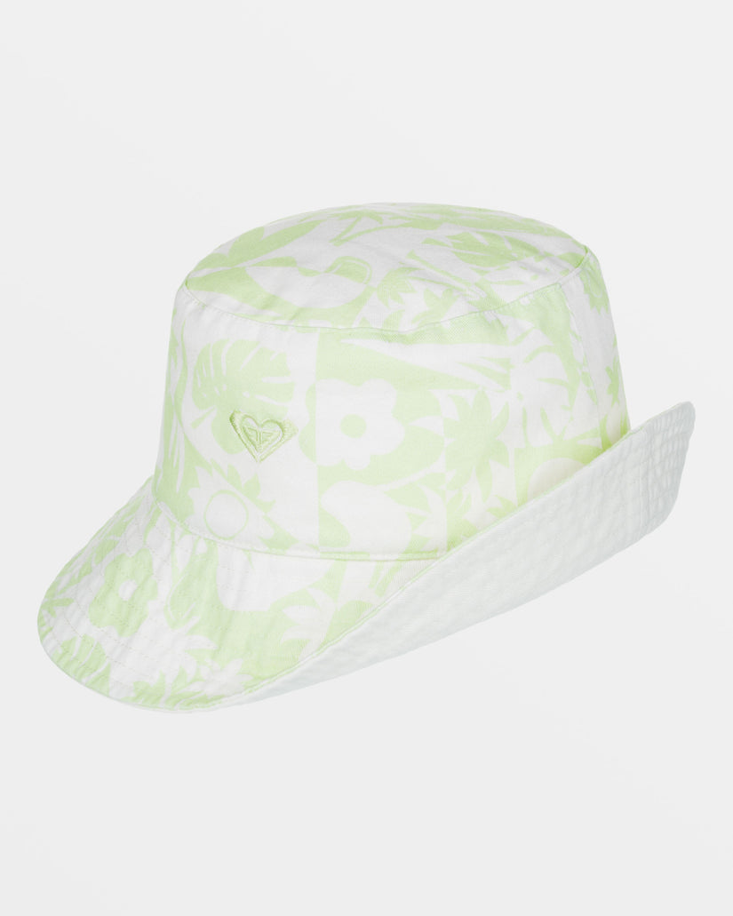 Women Roxy® Jasmine Paradise Reversible Bucket Hats Mint | ONRC-25043