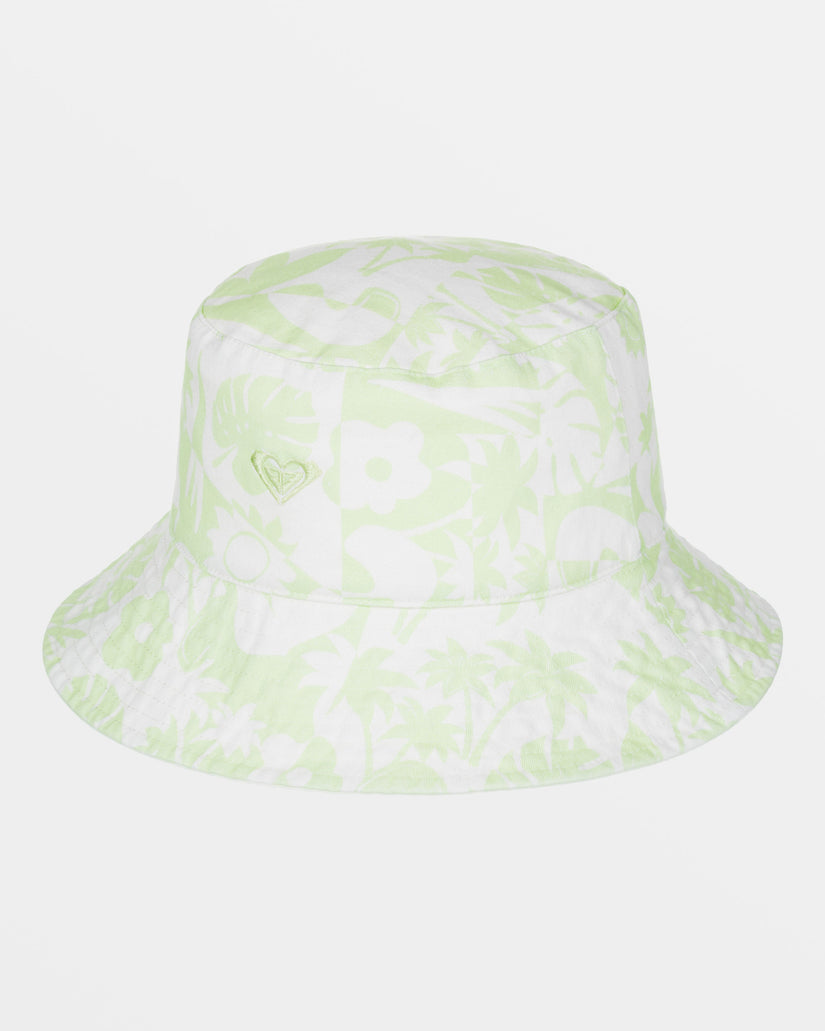 Women Roxy® Jasmine Paradise Reversible Bucket Hats Mint | ONRC-25043