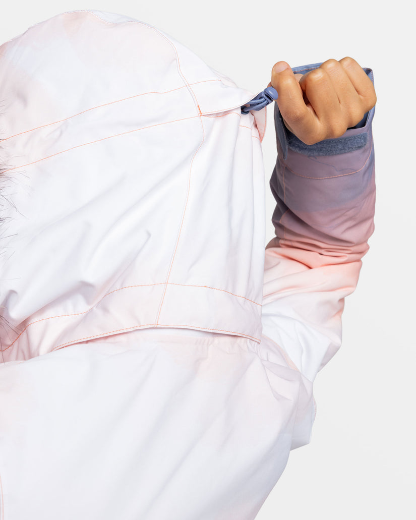 Women Roxy® Jet Ski Snowboard Jackets White | VODN-24985