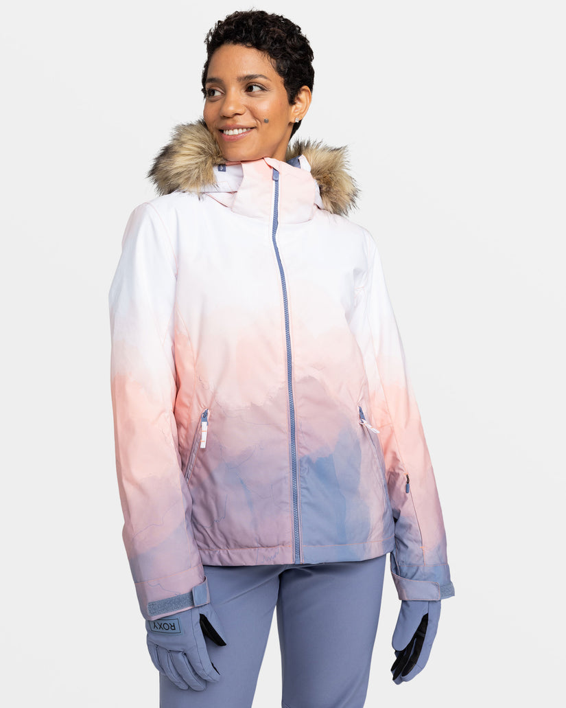 Women Roxy® Jet Ski Snowboard Jackets White | VODN-24985