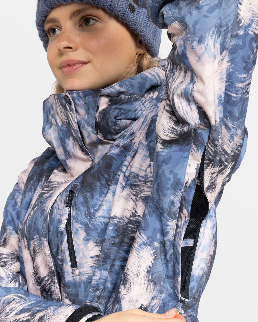 Women Roxy® Jetty Snowboard Jackets Blue | ONRW-75208