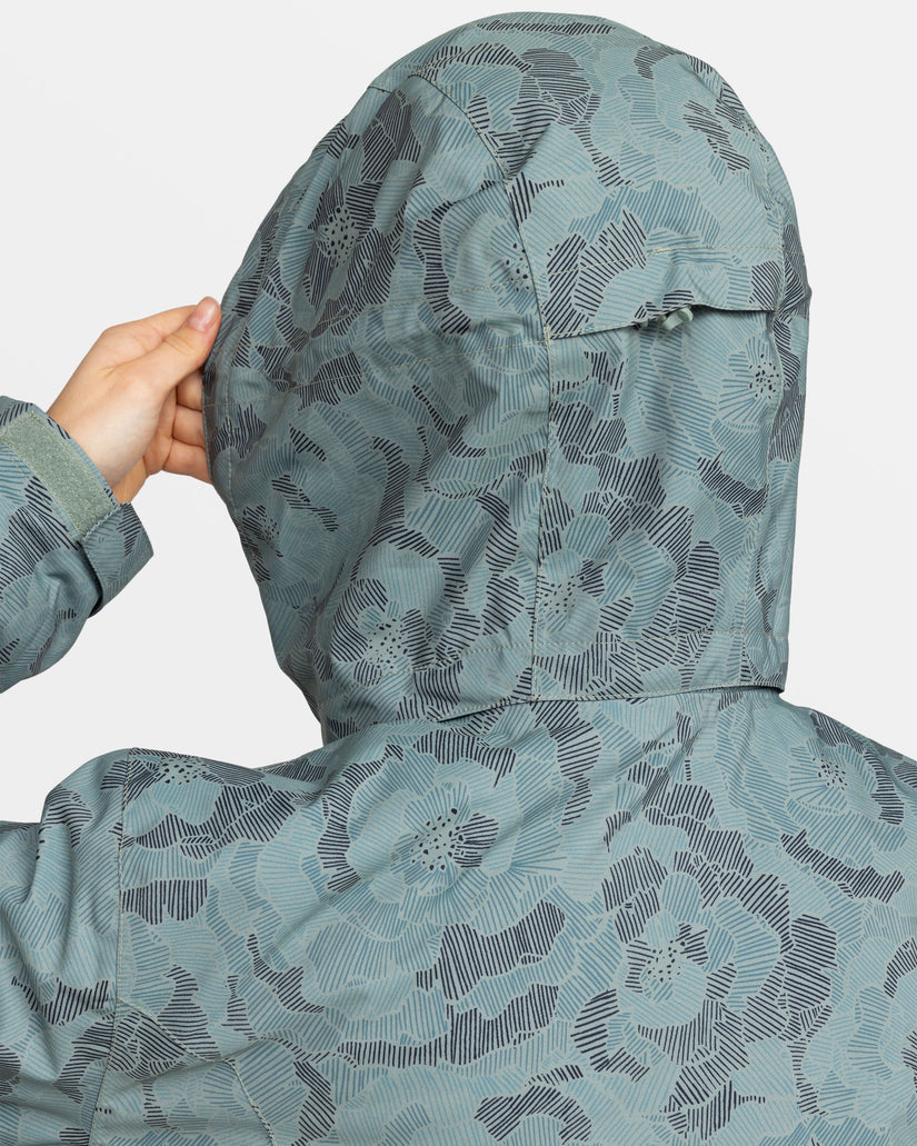 Women Roxy® Jetty Snowboard Jackets Green | HQIA-06315