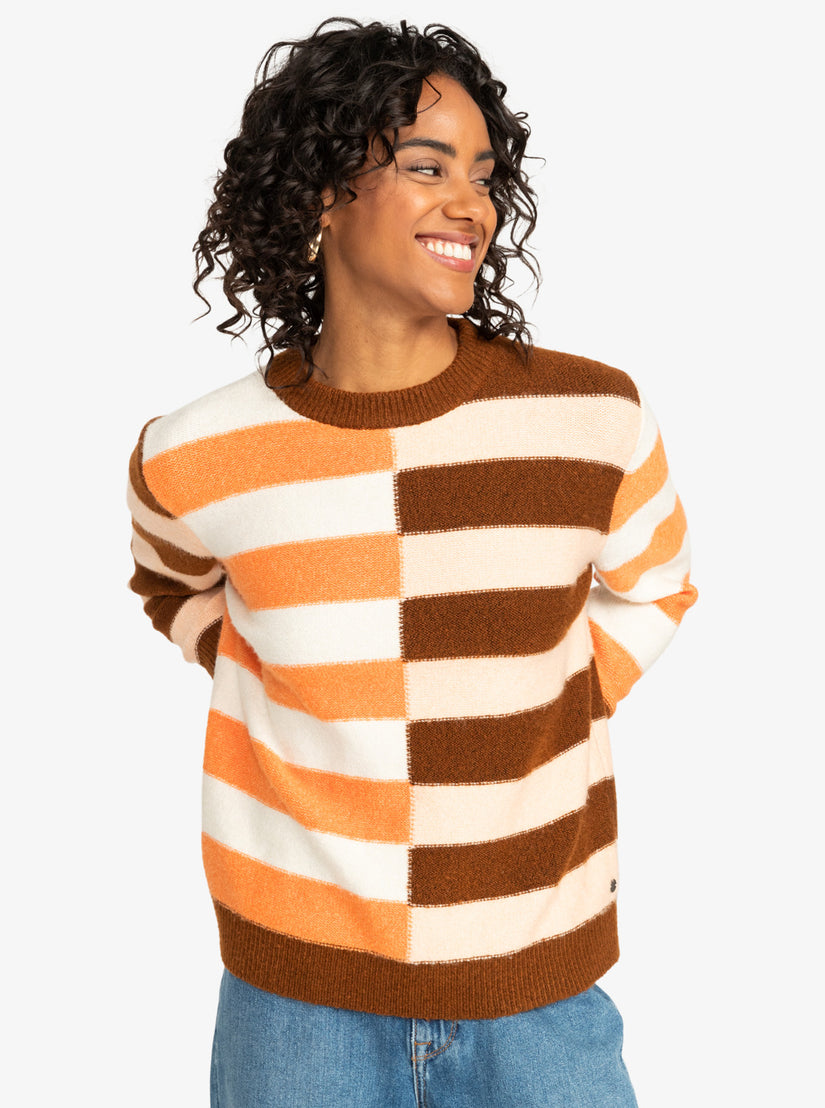 Women Roxy® Jungle Groove Sweaters Brown | YRFC-48690