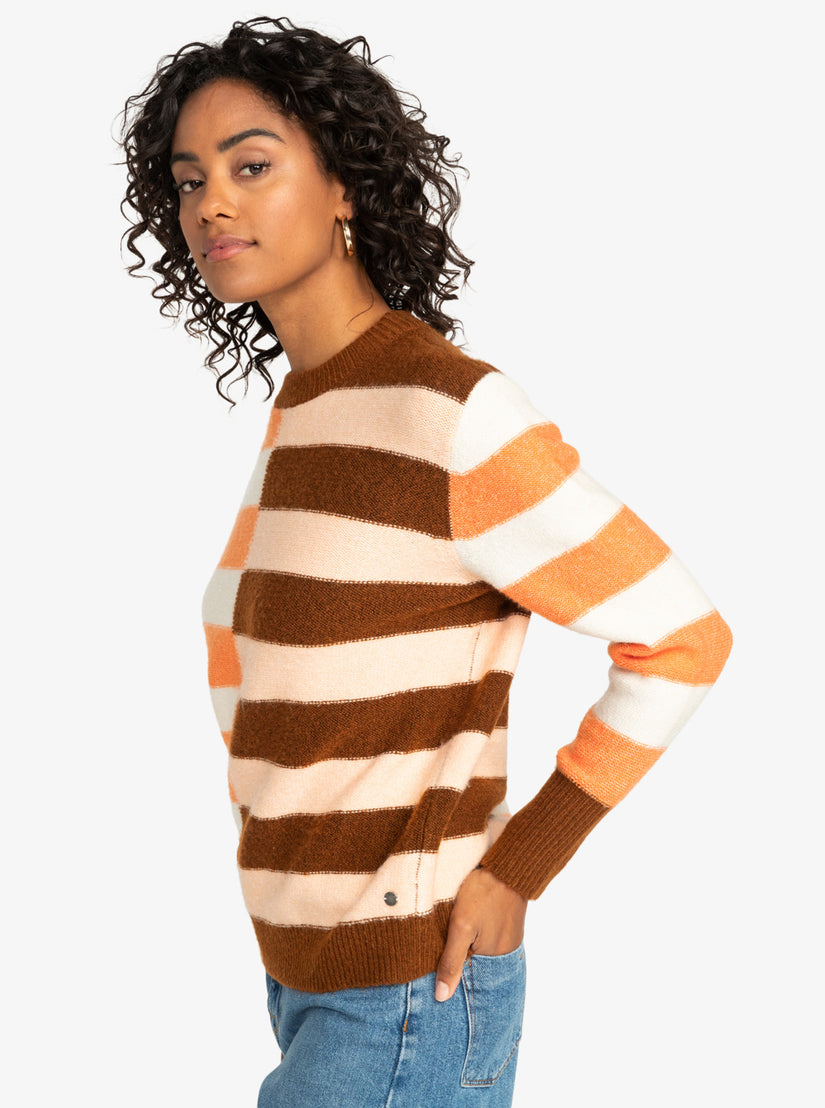 Women Roxy® Jungle Groove Sweaters Brown | YRFC-48690