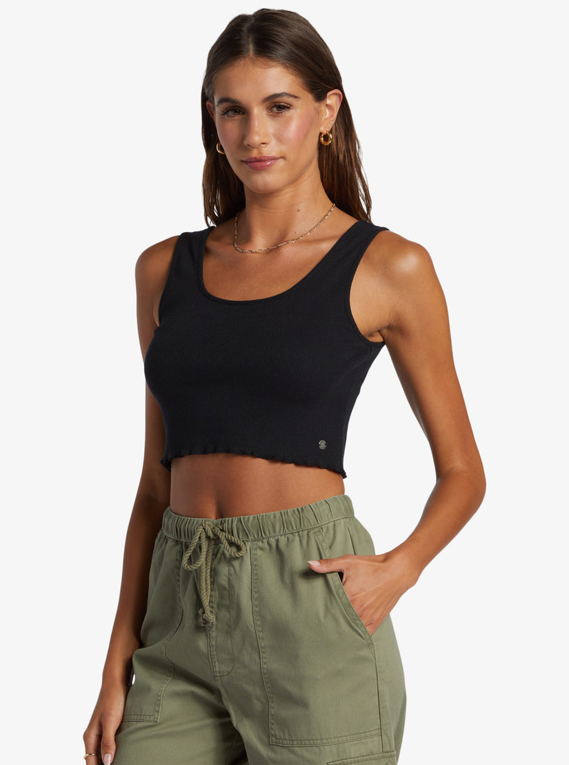 Women Roxy® Keep It Wavy Tank Top Dark Grey | NAHU-12347