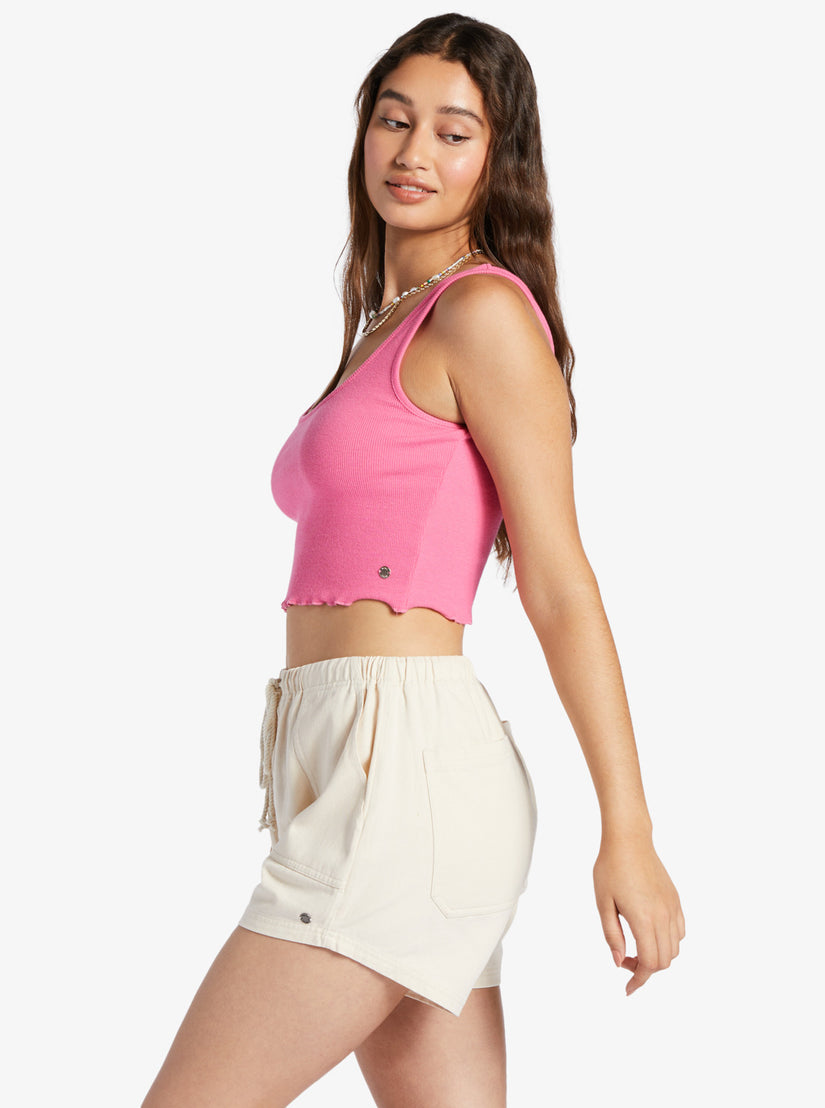 Women Roxy® Keep It Wavy Tank Top Pink | NQDI-50862