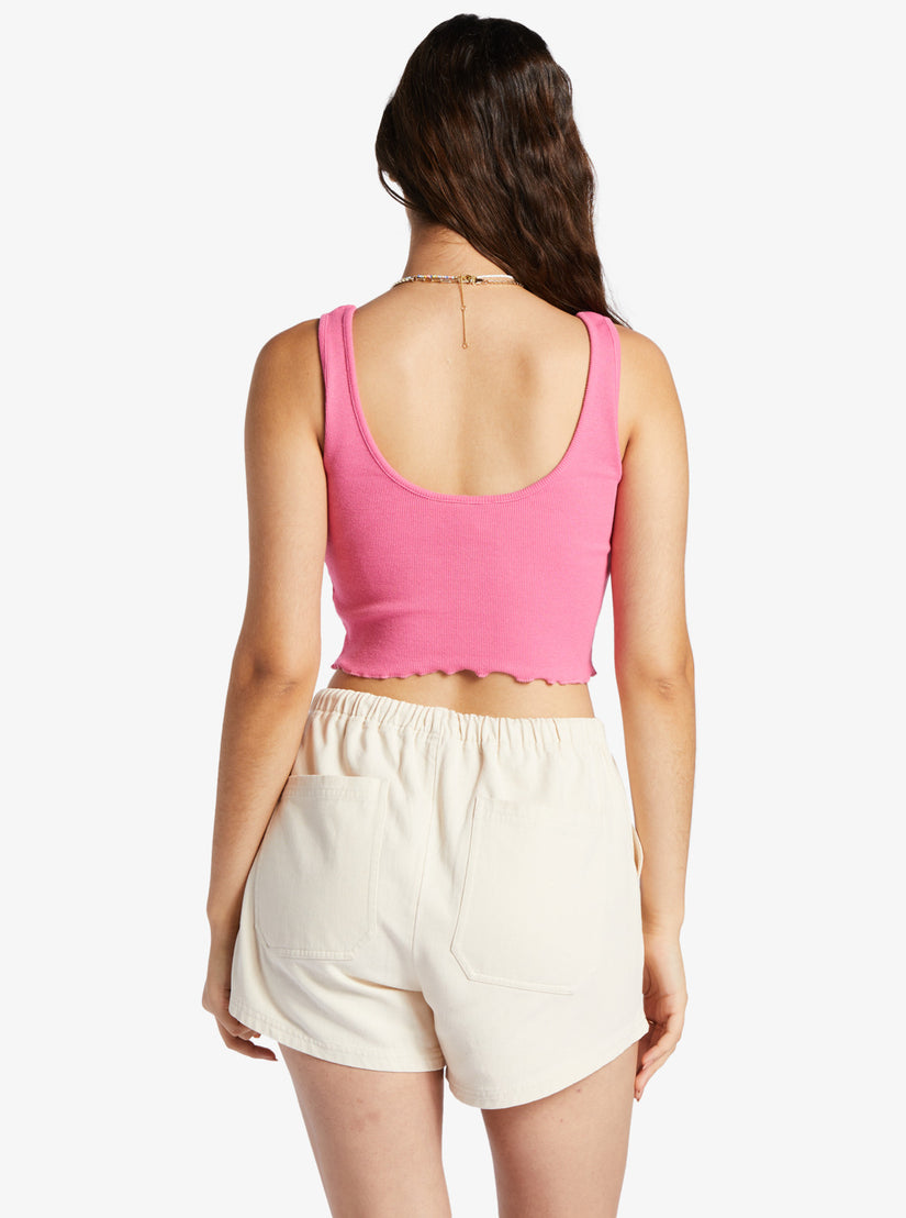Women Roxy® Keep It Wavy Tank Top Pink | NQDI-50862