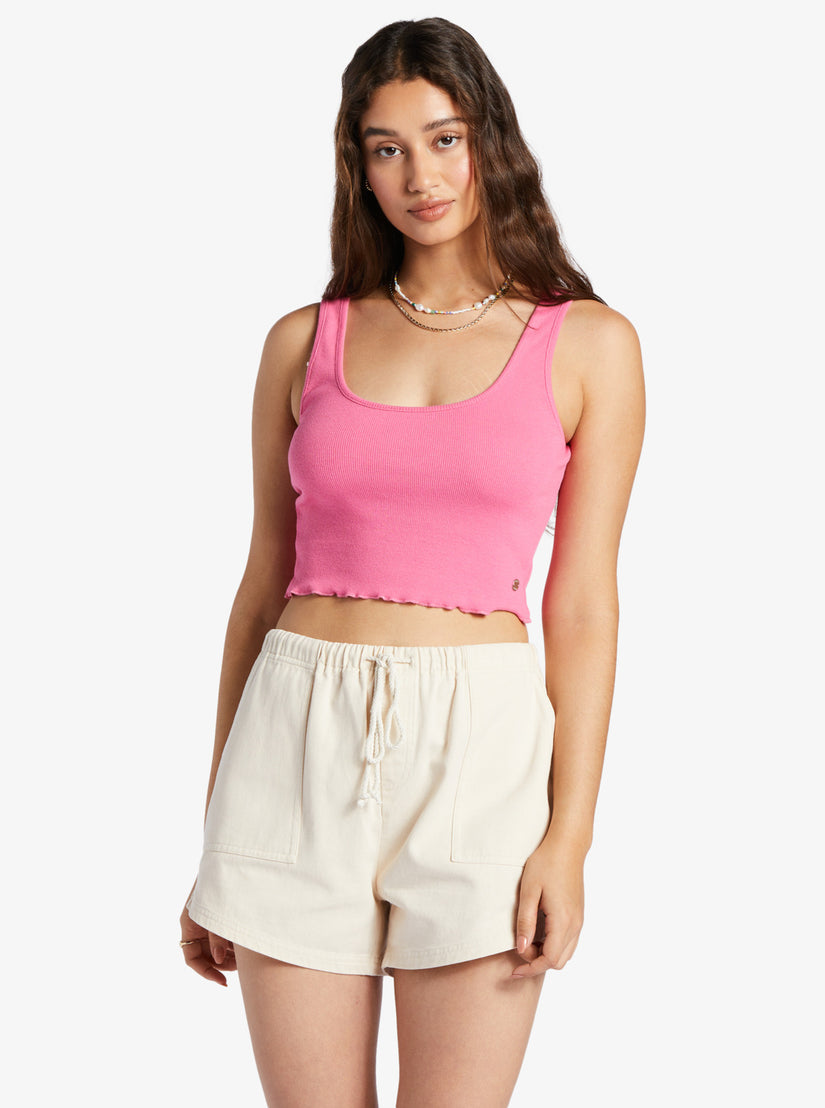 Women Roxy® Keep It Wavy Tank Top Pink | NQDI-50862