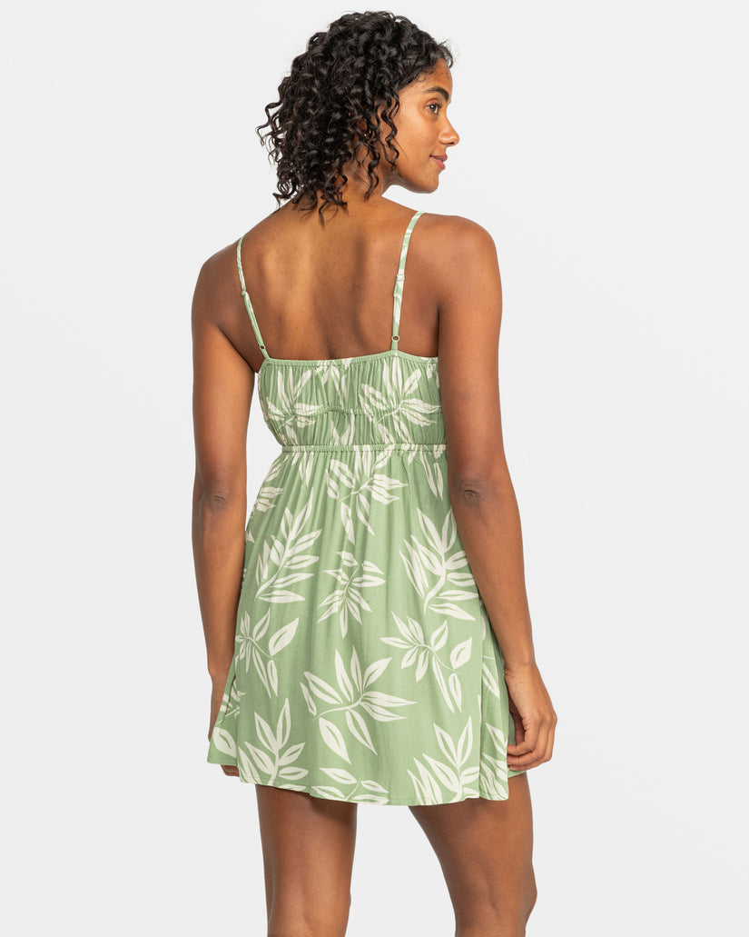 Women Roxy® La Vida Mini Dress Green | WTOM-57490