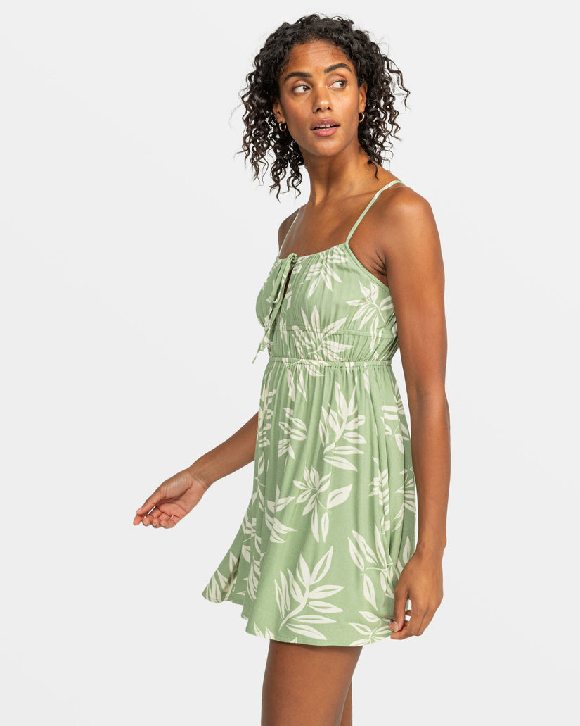 Women Roxy® La Vida Mini Dress Green | WTOM-57490