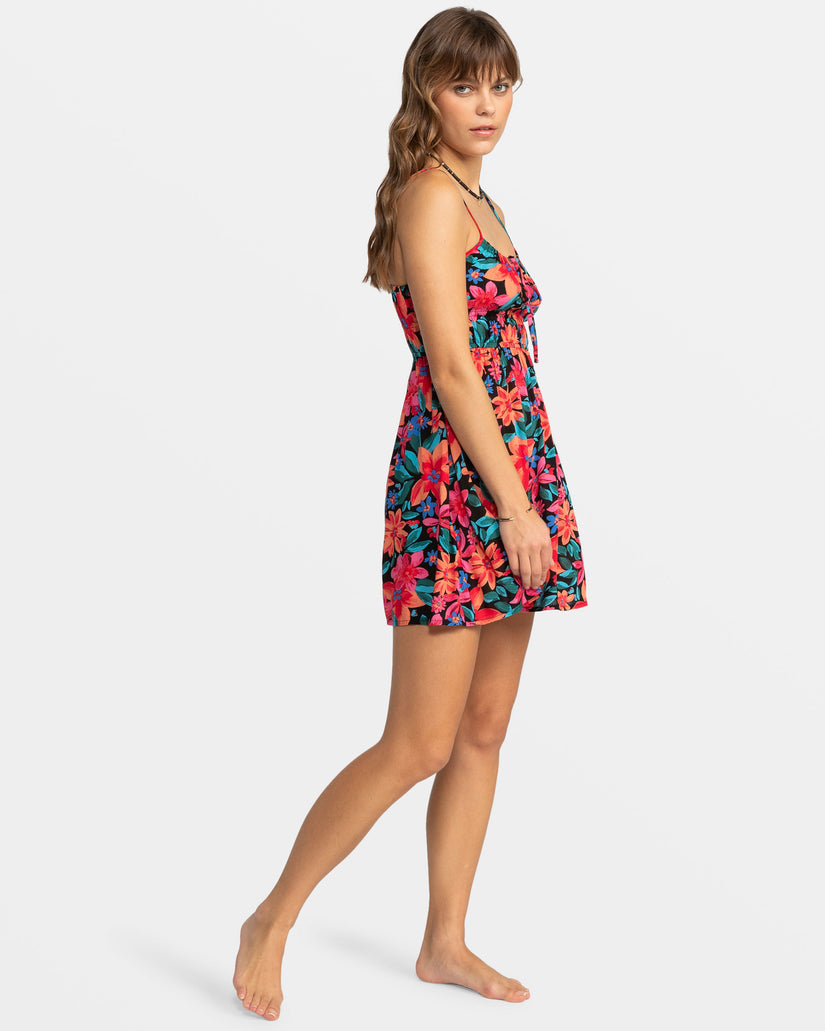 Women Roxy® La Vida Strappy Mini Dress Red | JFQK-53604