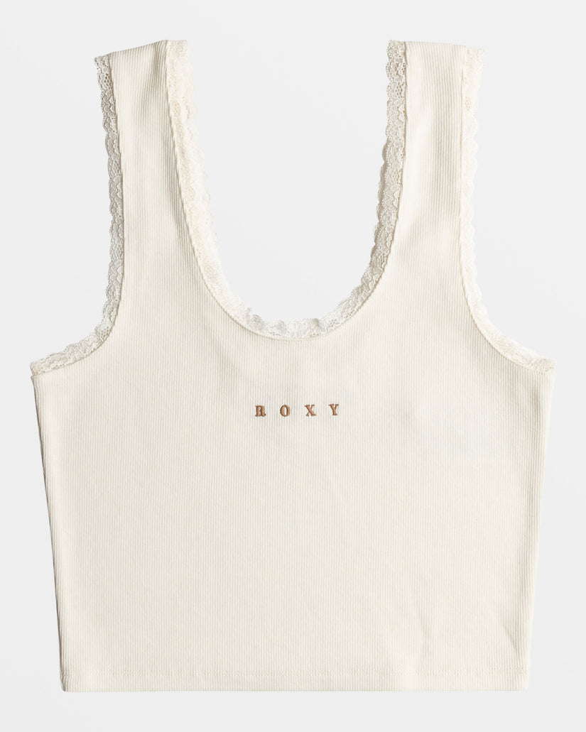 Women Roxy® Lace Tank Top White | ORQA-30587