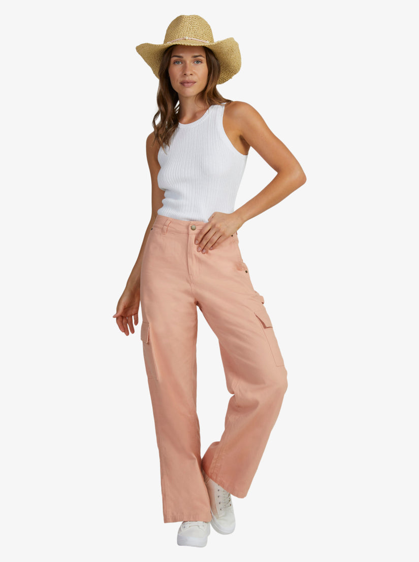 Women Roxy® Lefty Cargo Pants Pink | YZLQ-28049